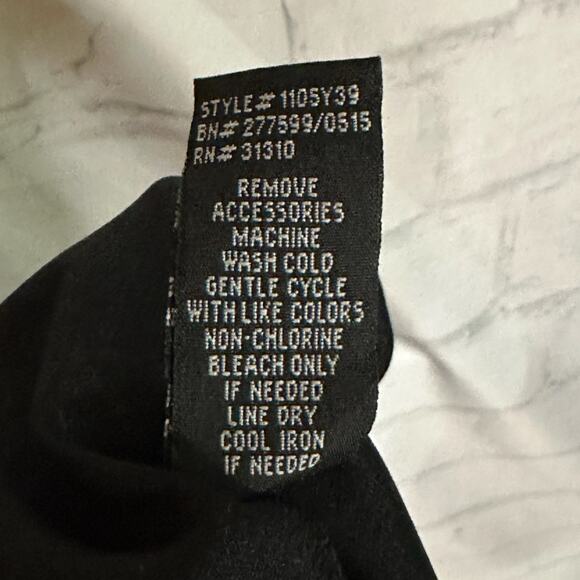 A. Byer Multi-colored Patterned Knee Length Dress with Belt, Medium, Pre-owned - Picture 7 of 7